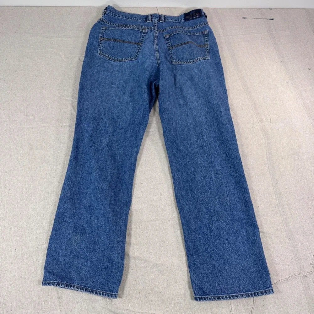 Indigo Palms Jeans Mens 35x32 Blue Excellent Classic Fit‎ Straight Leg Cotton